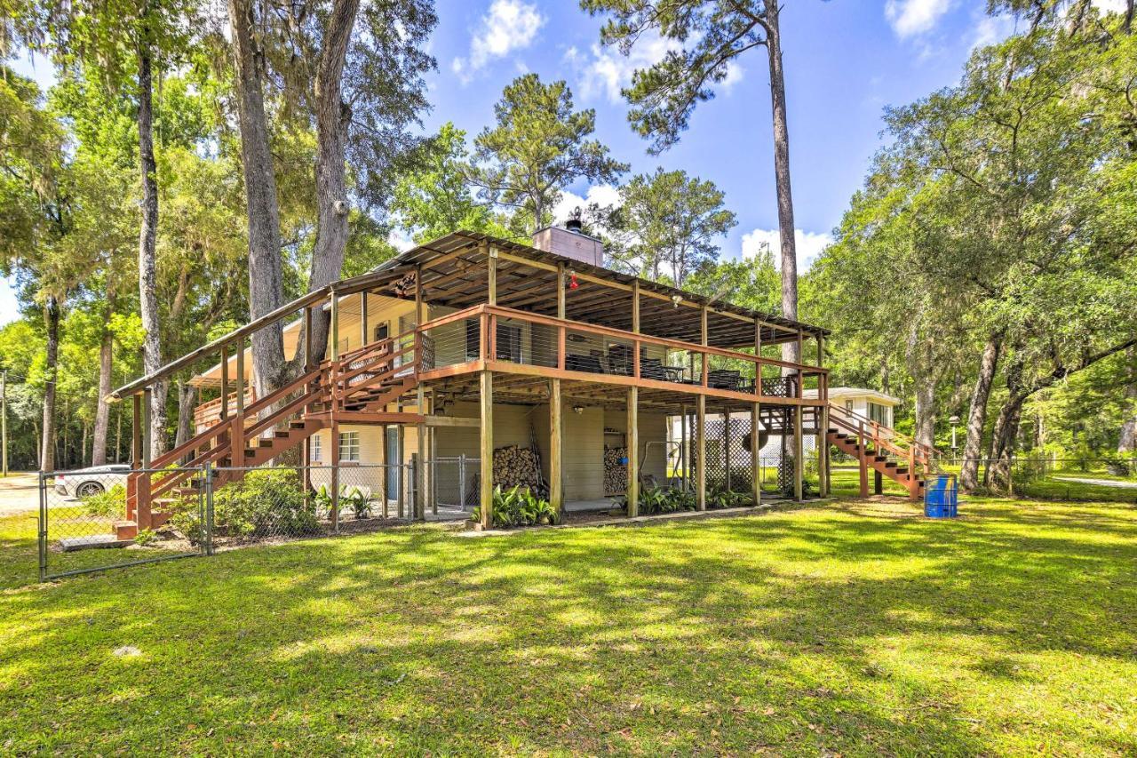 Charming Abode With Dock On The Suwannee River Bell Extérieur photo