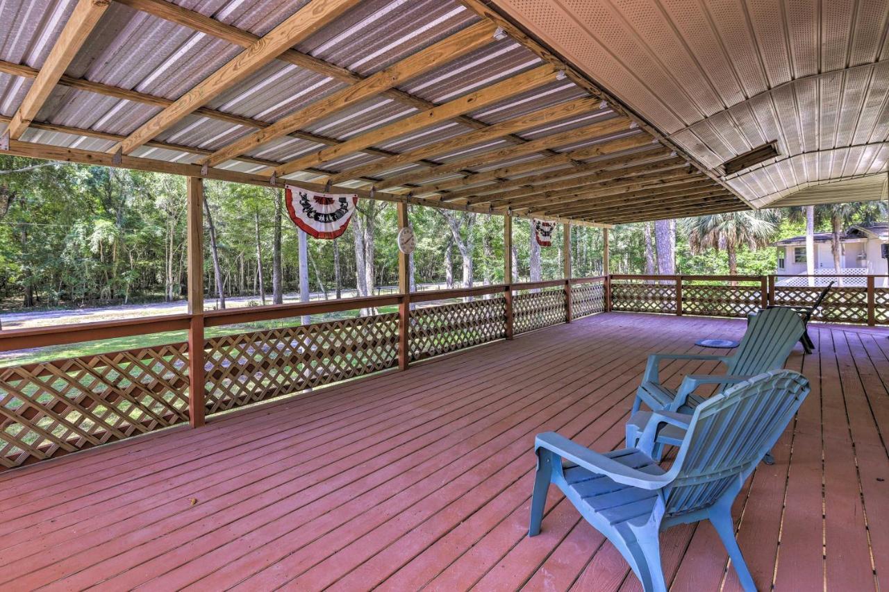 Charming Abode With Dock On The Suwannee River Bell Extérieur photo
